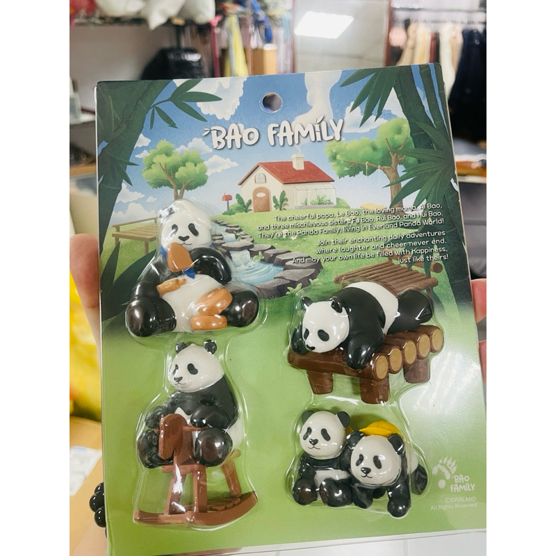 福寶快閃店韓國！愛寶家族冰箱貼可愛熊貓磁吸公仔睿寶輝寶樂寶雙胞胎 | 蝦皮購物