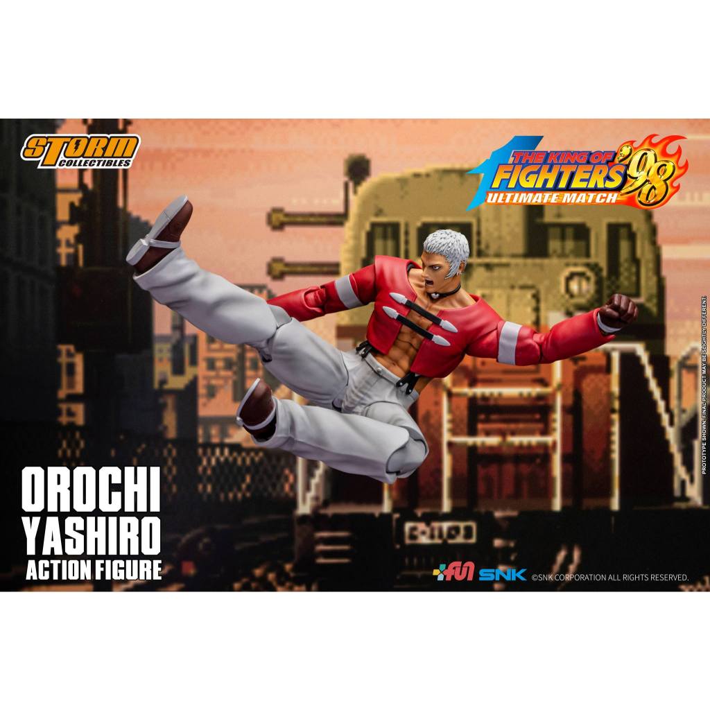 神經玩具】現貨STORM TOYS 98格鬥天王七枷社1/12比例可動人偶拳皇98