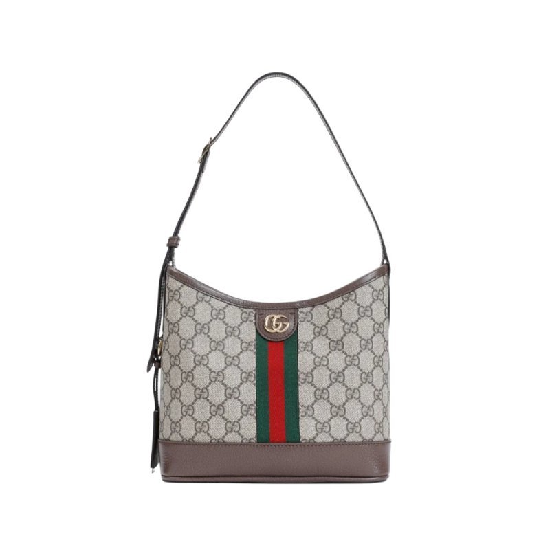 【GUCCI 古馳】Ophidia GG Small Hobo 腋下包 流浪包 肩背包 老花 米色 烏木色 781402 | 蝦皮購物