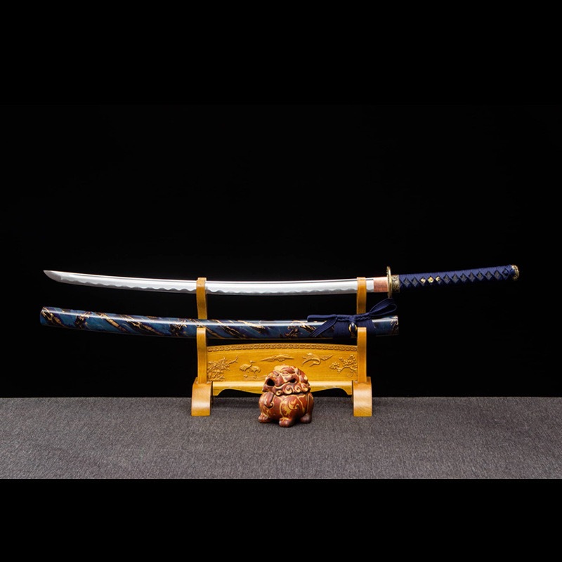 【千羽刀劍閣】龍泉市刀劍 髭切武士刀 純手工鍛打日式指揮刀 唐刀 苗刀 傳統寶劍收藏工藝品冷兵器未開刃 | 蝦皮購物