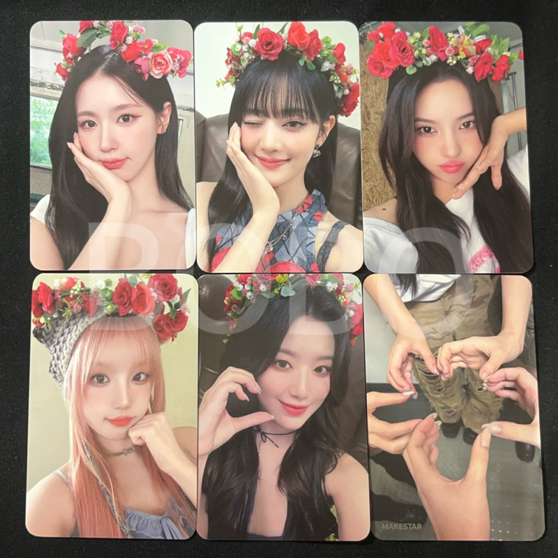 G)I-DLE MS15.0官方特典花環薇娟米妮minnie小娟雨琦舒華小卡正規二輯”2
