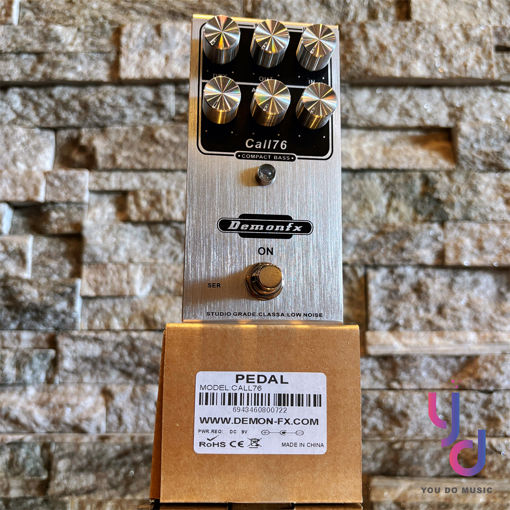 Demonfx CALL76 BASS COMPRESSOR 電貝斯壓縮效果器cail76 | 蝦皮購物