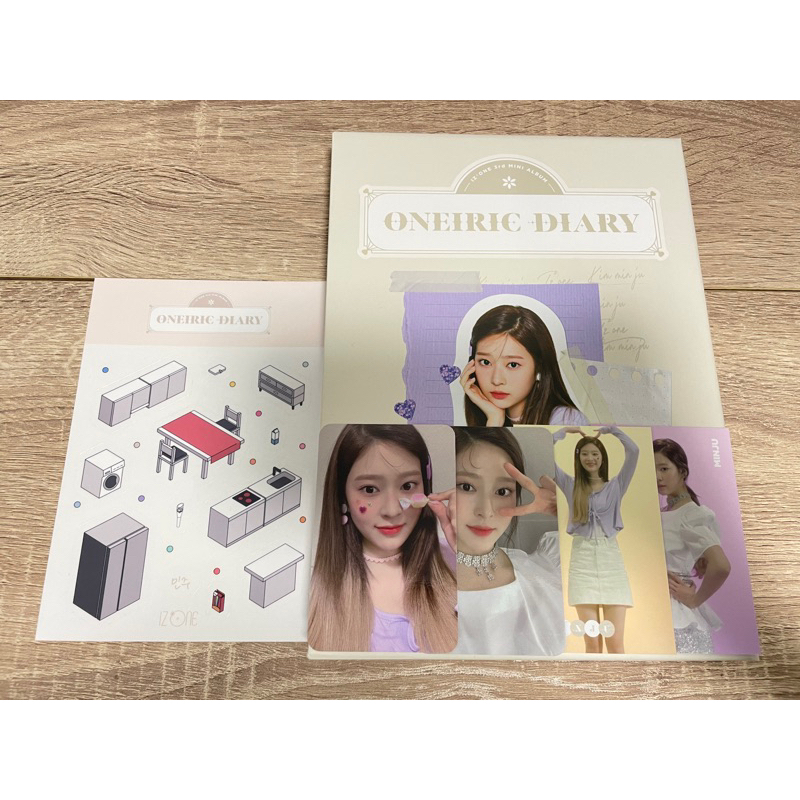 簽專配專IZ*ONE IZONE 迷你三輯Oneiric diary 幻想日記3D 專輯小卡兪真