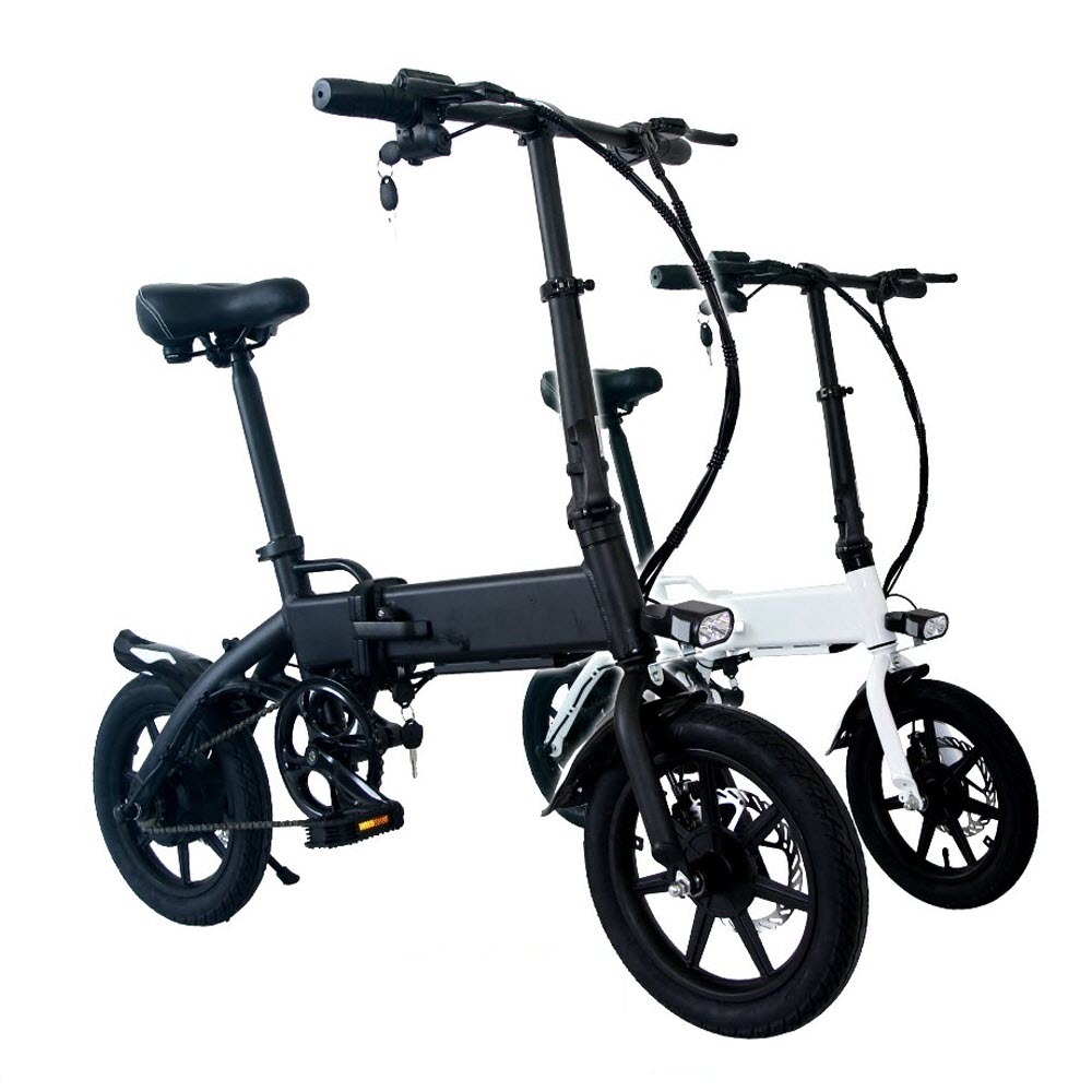 電動腳踏車·ZUX10 電動輔助自行車14吋36V 8AH 快拆電池設計電動