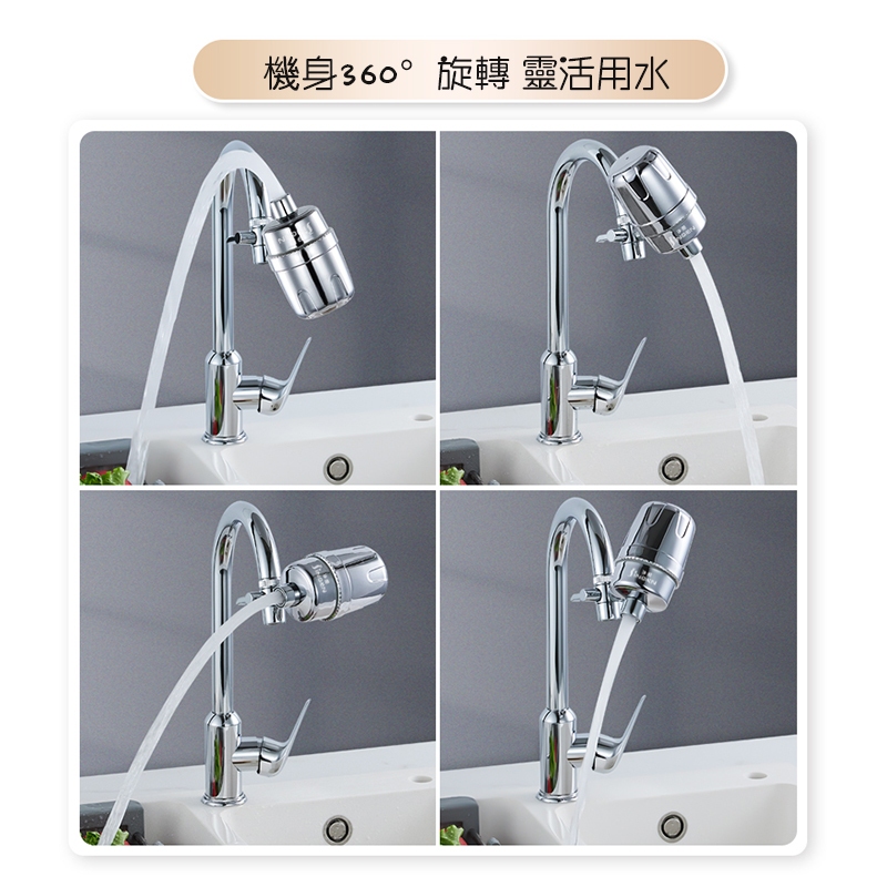 【Hao Teng】水龍頭過濾器 除氯 水龍頭淨水器 濾水器 淨水器 過濾器 濾水器濾芯 濾芯 水龍頭過濾 附專用濾心 | 蝦皮購物