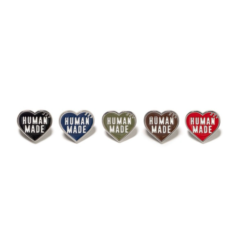 HUMAN MADE HEART PINS 日本門市限定款 | 蝦皮購物