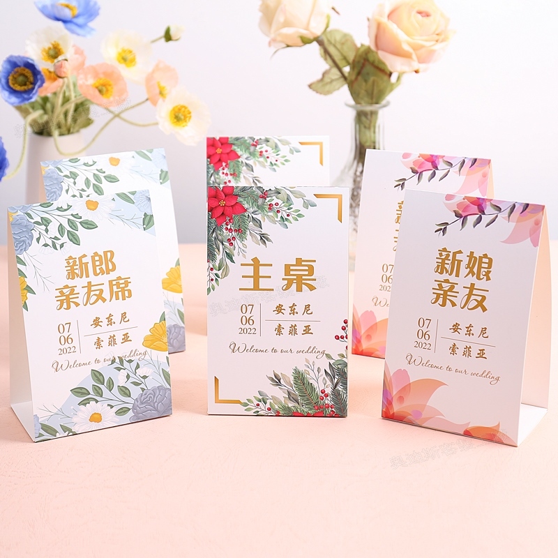 客製化【婚禮桌牌】婚禮桌卡 立牌 男方女方 桌牌婚禮 桌卡訂製 喜宴寶寶桌卡 | 蝦皮購物
