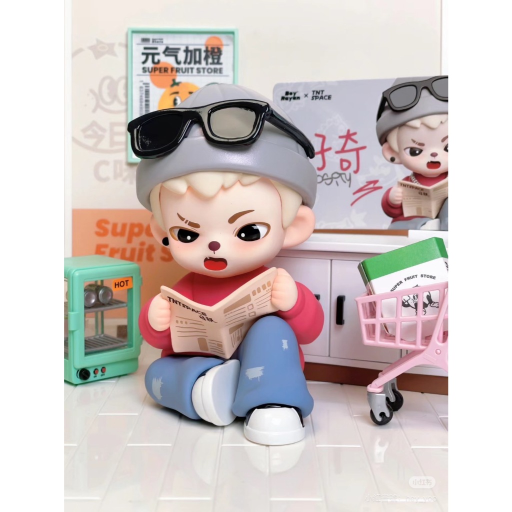 TNT SPACE Boy Rayan 年少時光シリーズ3体セット+3内袋未開封 正品TNT SPACE Rayan 年少时光系列盲盒潮流