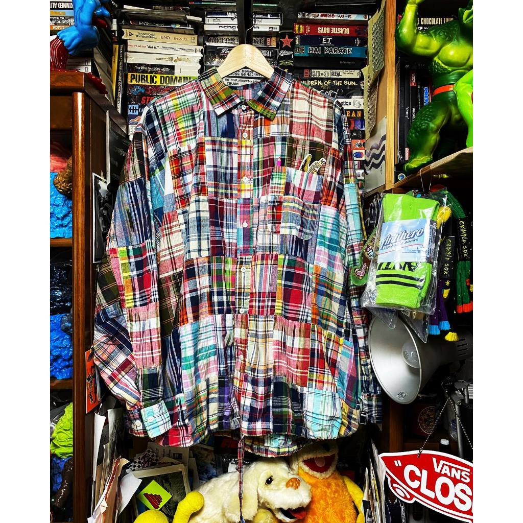 AllenTAPS】BROCHURE PATCH/W MADRAS SHIRT | 蝦皮購物