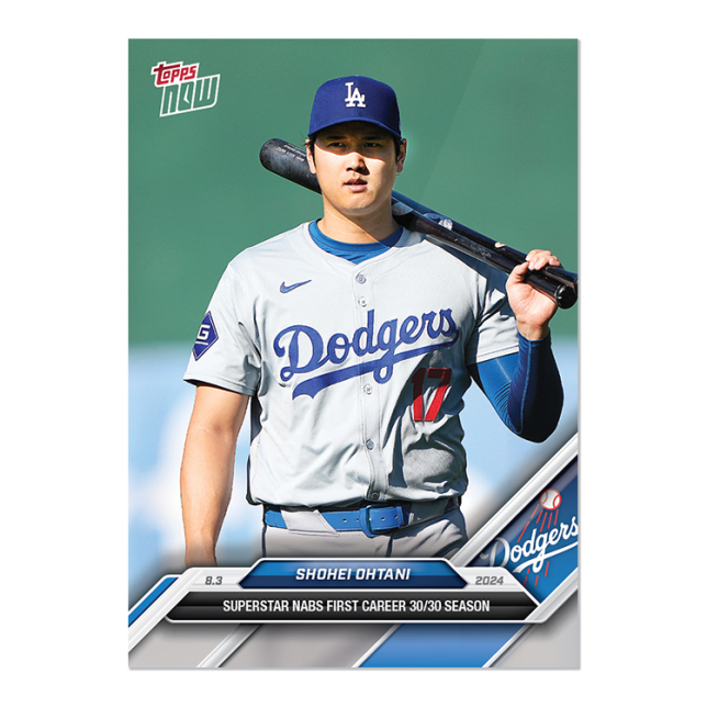 大谷翔平50/50 みにくく topps now #722 10枚 MLB