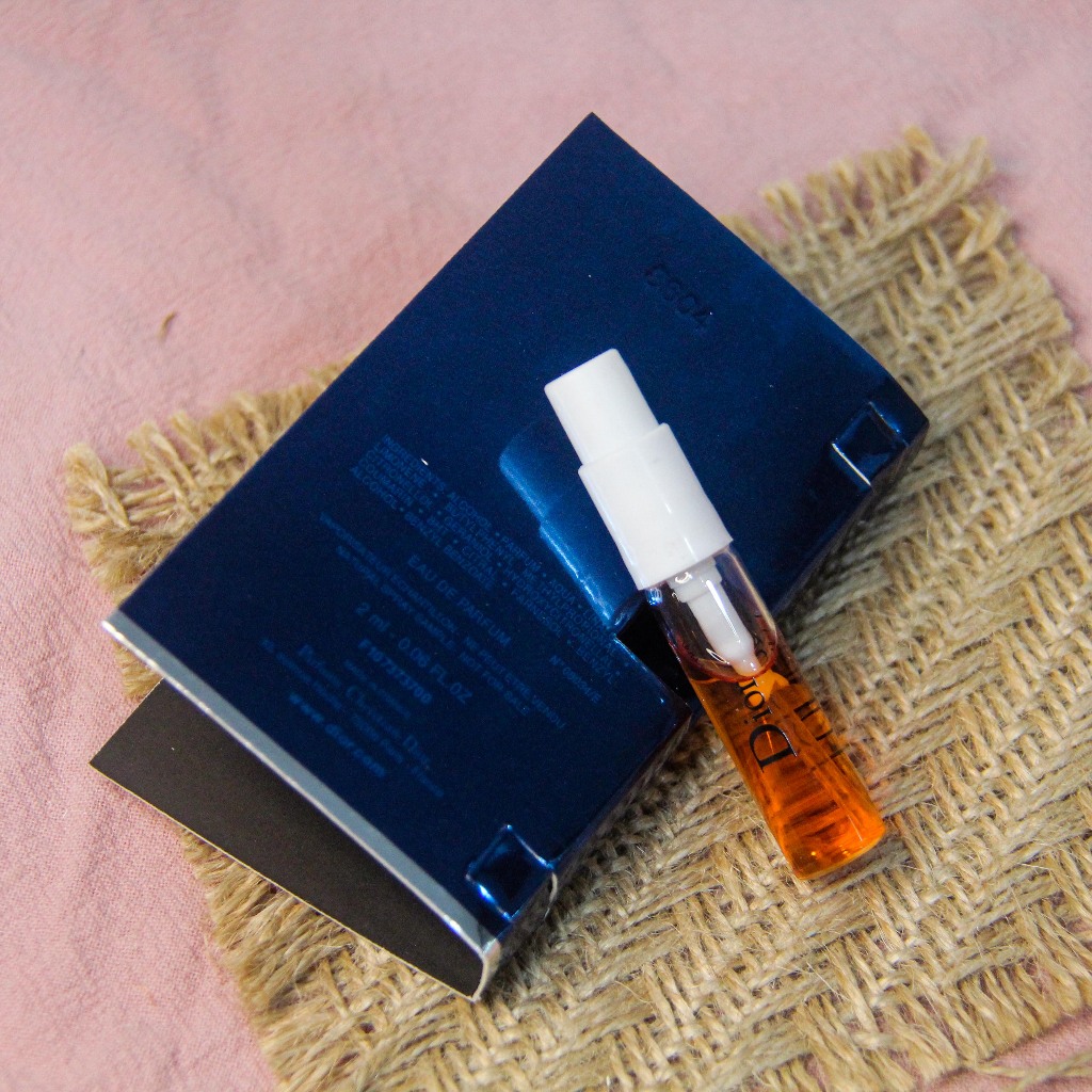 Dior 迪奧藍毒Midnight Poison 女士淡香精2ml 全新原版試管香水