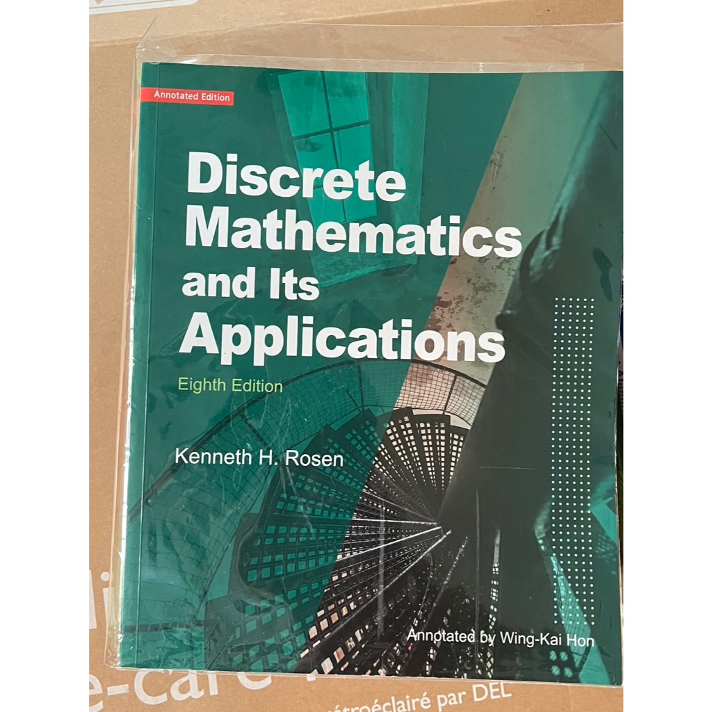 discrete mathematics and its application 離散數學 | 蝦皮購物