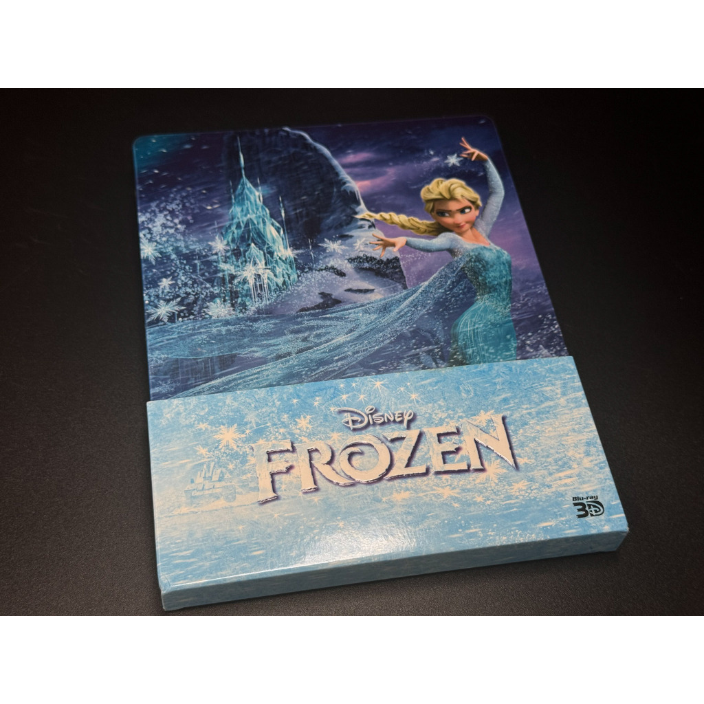 藍光BD 冰雪奇緣 Frozen 3D+2D雙碟限量鐵盒版 繁中字幕 二手9成新 | 蝦皮購物