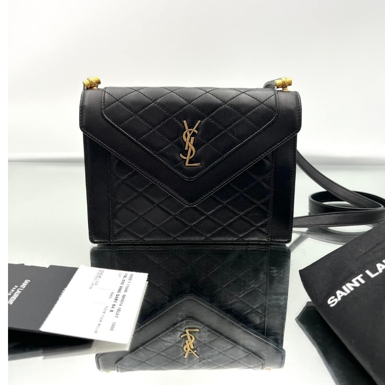 Saint Lauent 685574 YSL 絎縫小羊皮迷你Gaby 包| 蝦皮購物