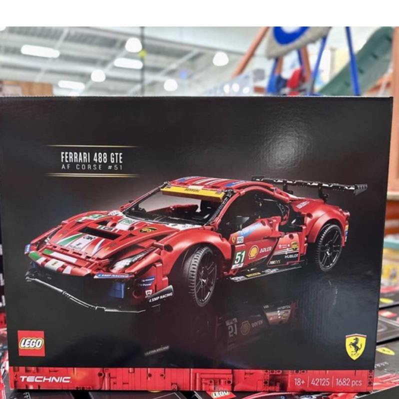 💗七小福💗 LEGO TECHNIC 42125 FERRARI 488 GTE AF CORSE #51科技系列