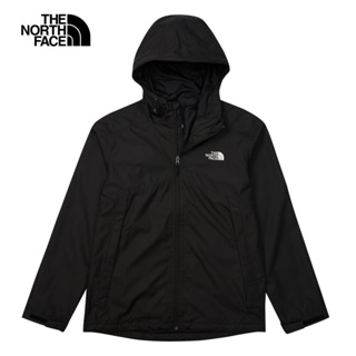 The North Face MFO MOUNTAIN RAIN 男防水透氣連帽衝鋒衣黑