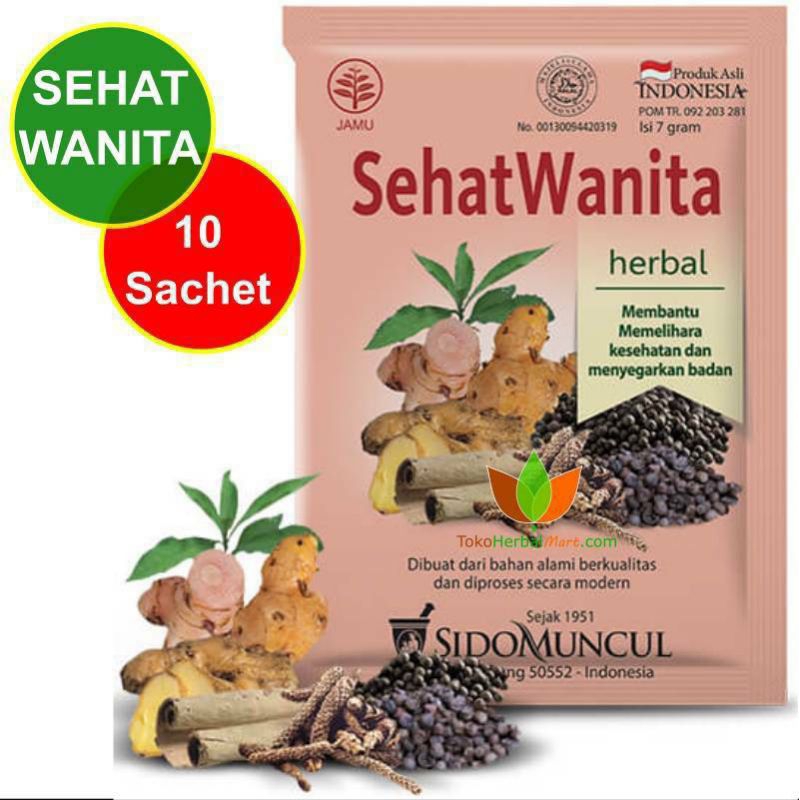 Jamu Sehat Wanita Kemasan 10 Bungkus Ready 蝦皮購物