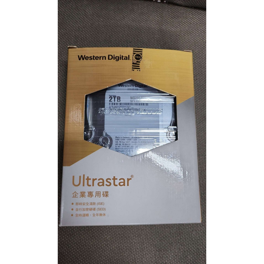 含稅 全新 WD 3.5吋 SATA 2TB 2T 原廠保至2024年6月3日 WD20EZBX 08H017 | 蝦皮購物