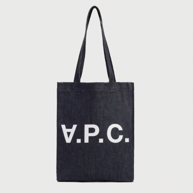 M.Lu} A.P.C. Denim Tote | 蝦皮購物