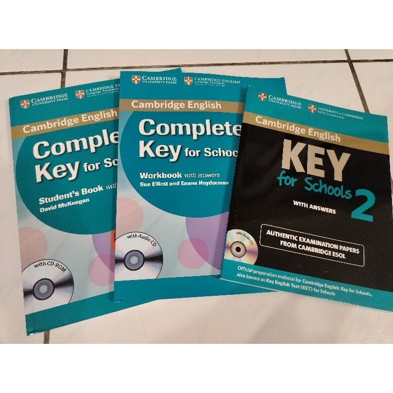 Complete Key for Schools Student's book + Workbook + key 2 | 蝦皮購物