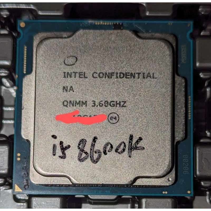 intel i5 8600k 3.6g qnmm 散裝正顯 8代 cpu 1151麻煩看清楚說明 | 蝦皮購物