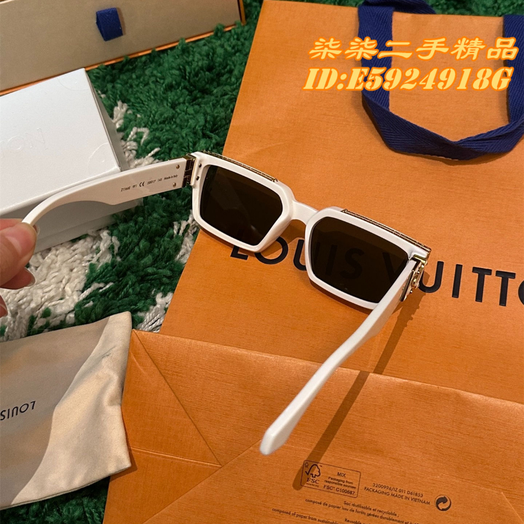 Louis Vuitton Z1878U Mix It Up Square Sunglasses