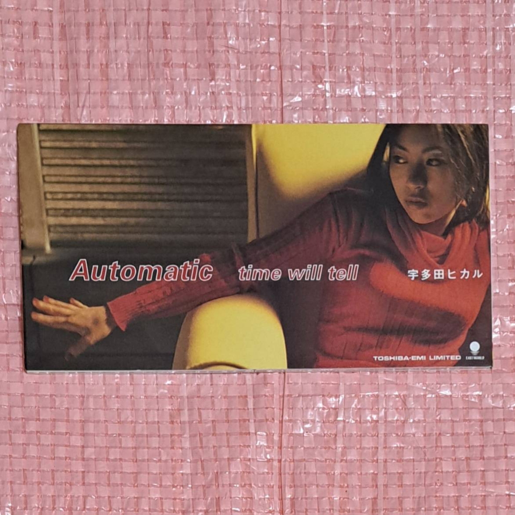 宇多田光Utada Hikaru Automatic/time will tell 日版絕版3吋單曲CD