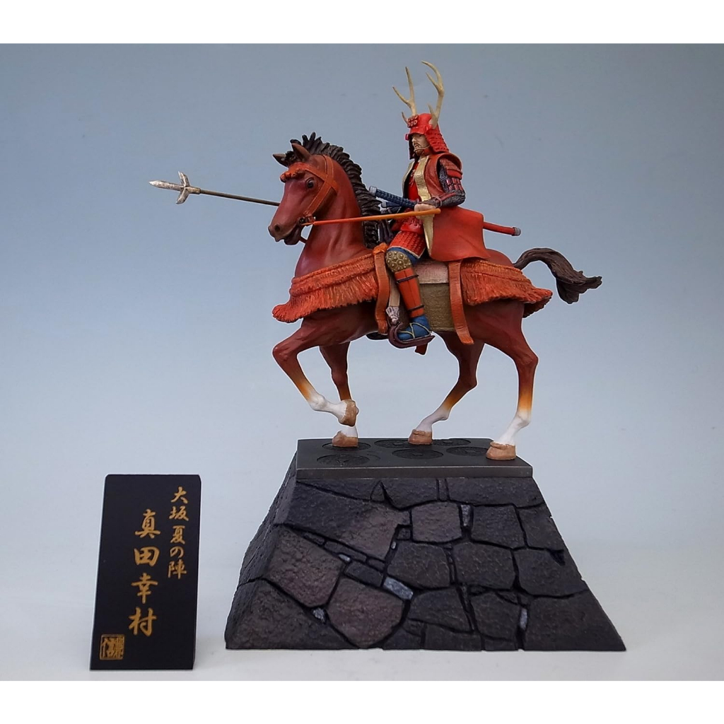 八田元氣小棧: 日版全新 KENSIN 戰國 真田幸村 騎馬像 日本武士 日本製 | 蝦皮購物