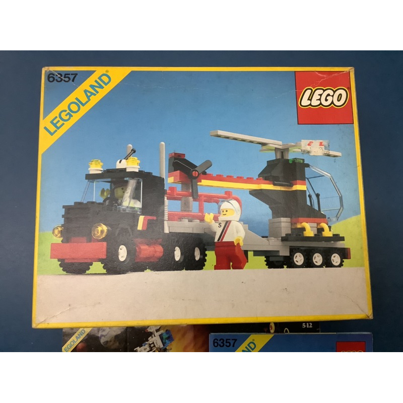 樂高 LEGO®︎ ⚠️二手 6357 Stunt 'Copter N' Truck 直升機拖車 1988年商品 | 蝦皮購物