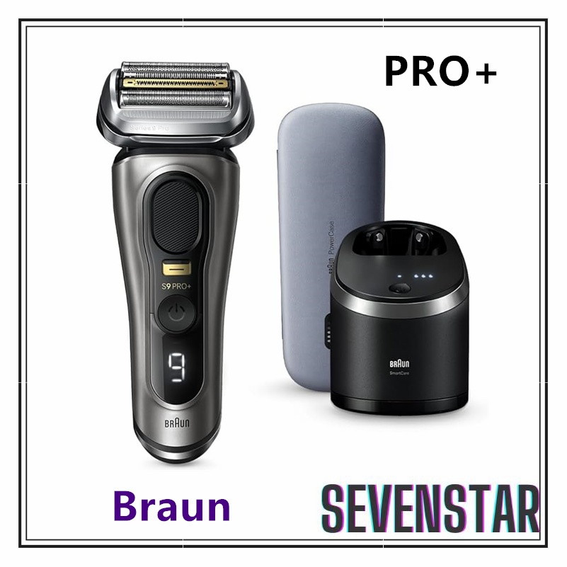 日本直送Braun 百靈9系PRO+ 9517s 電動刮鬍刀9551cc 刮鬍刀23年秋季