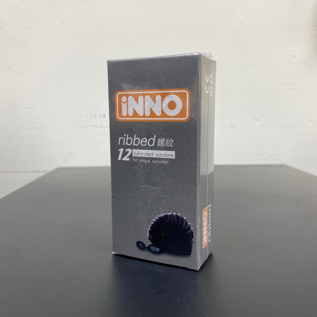 💥買三件送大麻潤滑液💥 INNO 茵諾衛生套 保險套 XL加大 3段式顆粒螺紋 果香氣 螺紋 超薄平滑 12入 澄石 | 蝦皮購物