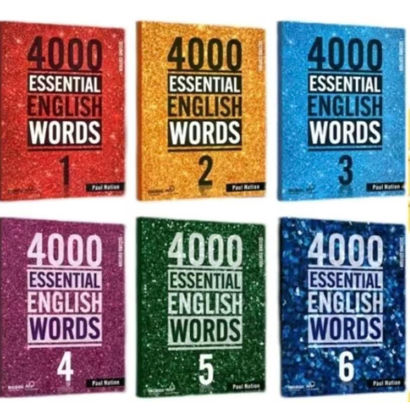 現貨快速出貨】4000 Essential English Words 英文全套1-6 冊送音頻