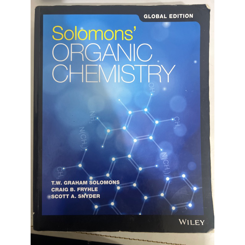 Solomons Organic Chemistry 蝦皮購物