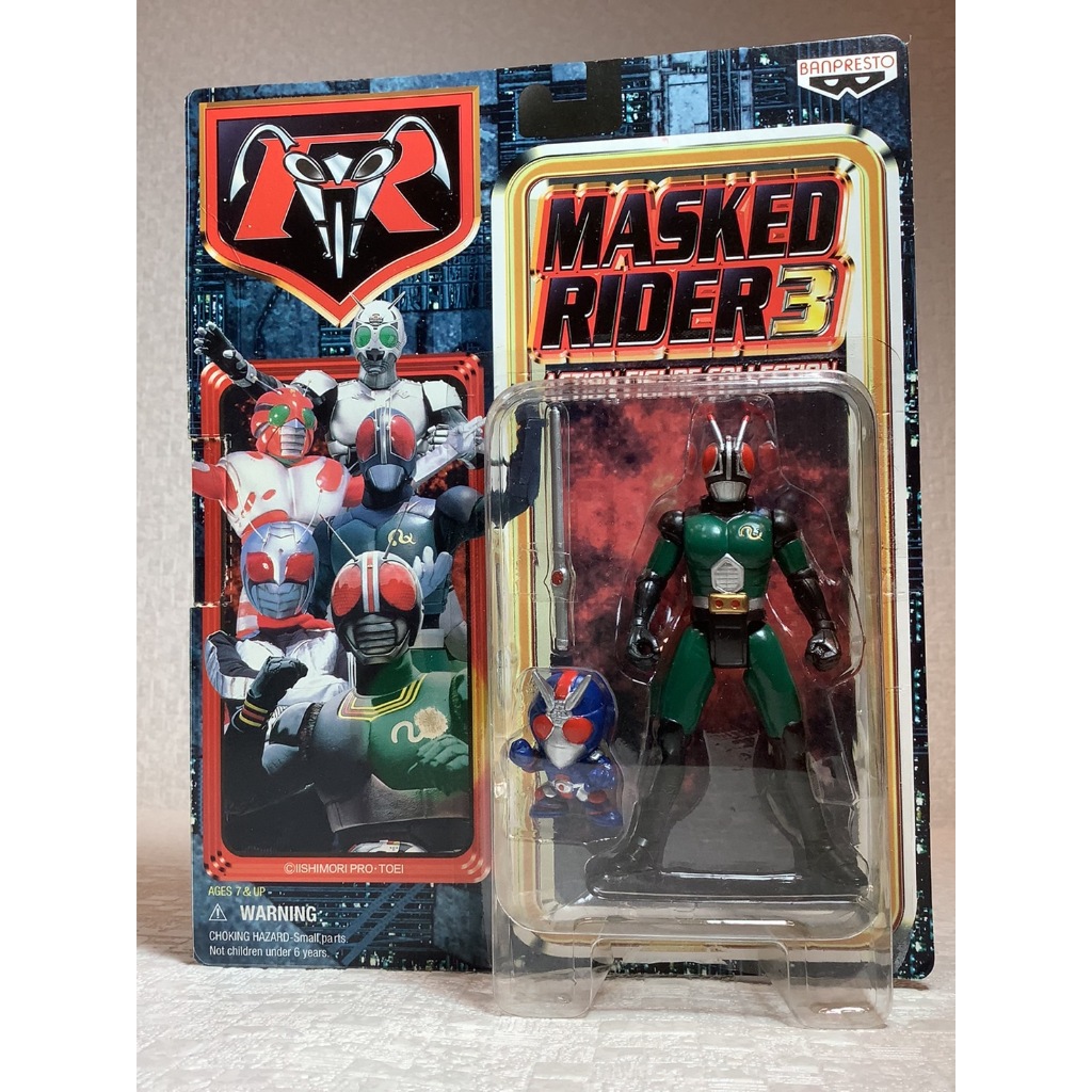 【烏力烏力屋】 日版 BANPRESTO 假面騎士 MASKED RIDER 3 BLACK | 蝦皮購物