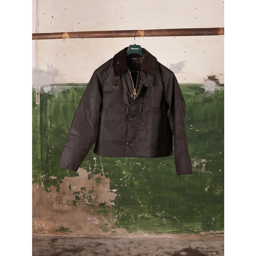 BARBOUR SPEY SL 短版 油布夾克