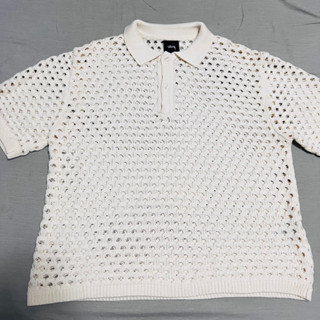 誠実】 STUSSY 今週限定 TEXTURED 新品 SWEATER POLO SS ニット