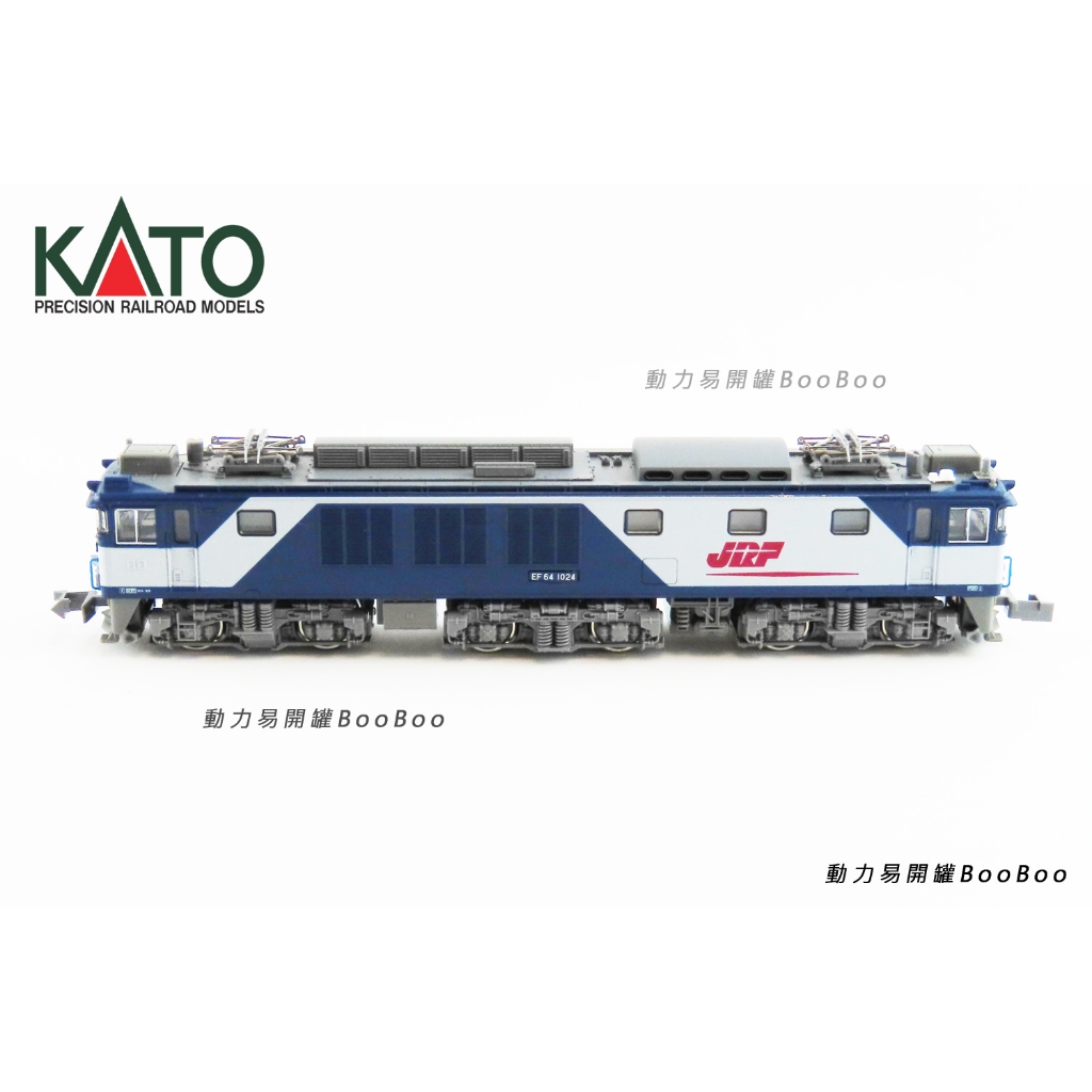 KATO 3024-1 N規 EF64-1000番台貨物更新色 電氣機關車 已裝天線及車牌 EF64-1024(九成新)