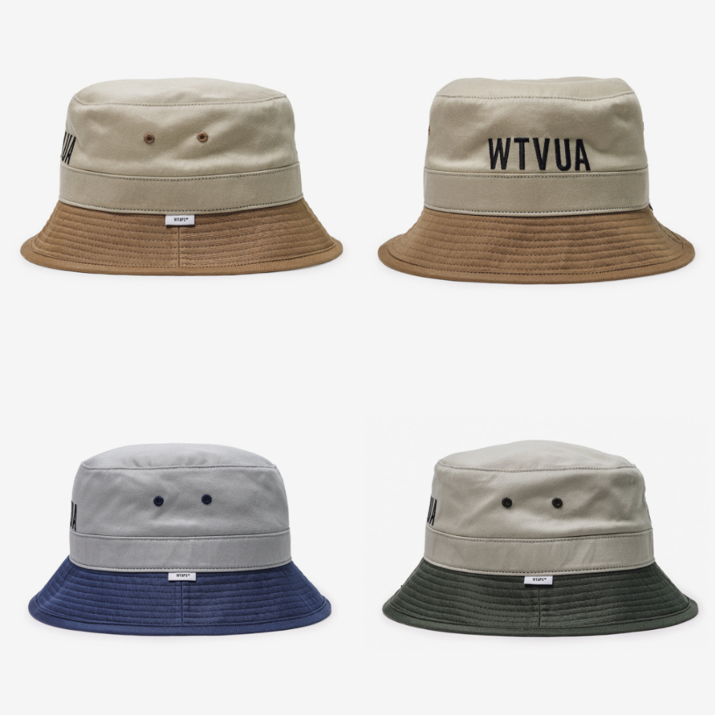 AllenTAPS】WTAPS 21SS BUCKET 02 HAT / COTTON. TWILL 漁夫帽| 蝦皮購物