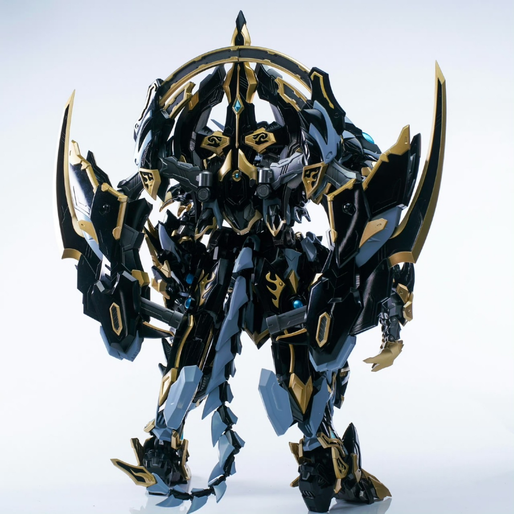 Uni模型] 現貨藏道墨虎1/72 合金成品模型四神獸CD-02B 異色白虎限量版