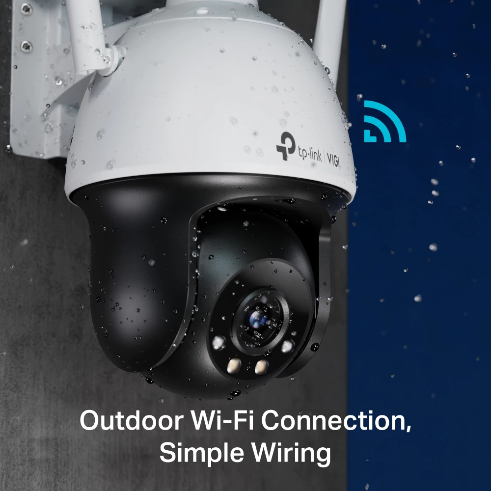 店家監控神機！TP-Link VIGI C540 4MP 戶外全彩旋轉式攝影機深度評測