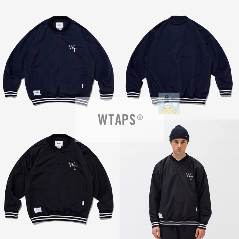 WTAPS 23SS PITCH / JACKET / NYLON. TUSSAH. LEAGUE 長袖套衫| 蝦皮購物