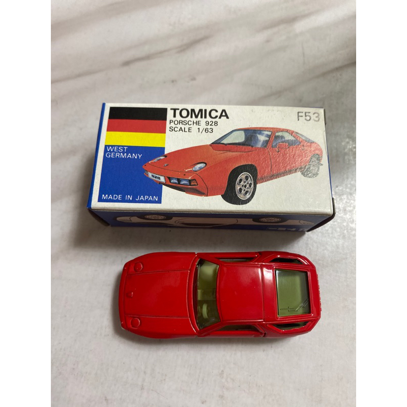 トミカ ポルシェ928 赤 1/63