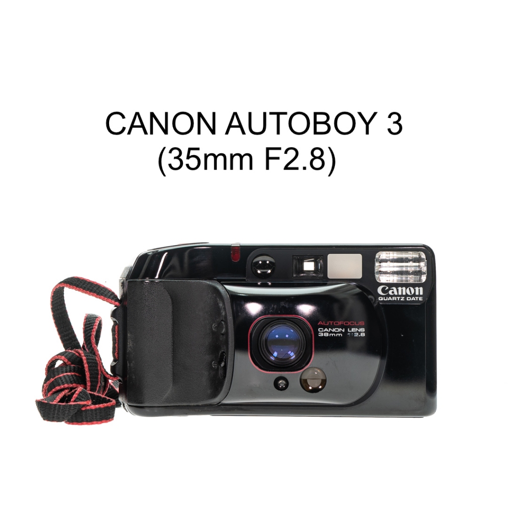 廖琪琪昭和相機舖】CANON AUTOBOY 3 底片相機F2.8 打印至2029