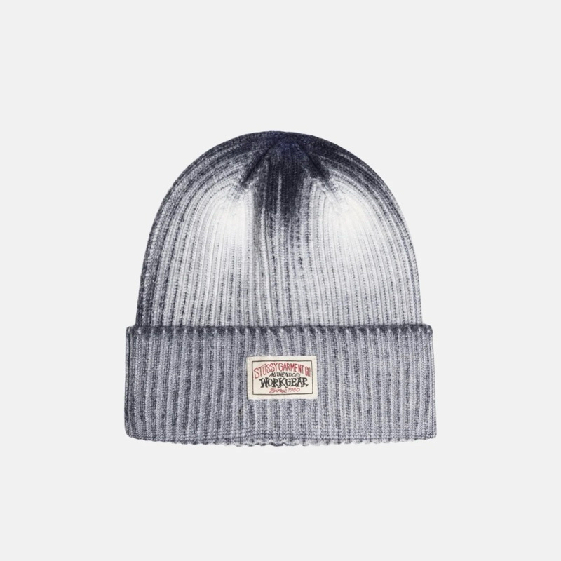 Nobody} STÜSSY CUFF BEANIE WORKGEAR SPRAY | 蝦皮購物