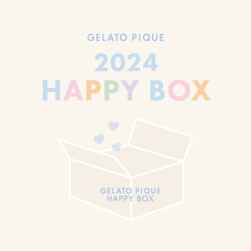 日本代購 GELATO PIQUE HAPPY BOX 2024 福袋 現貨只有一組限量 女生睡衣