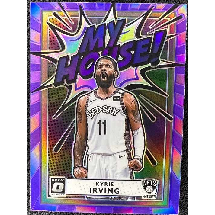 NBA球員卡 Kyrie Irving 2020-21 Donruss Optic My House Purple 紫亮