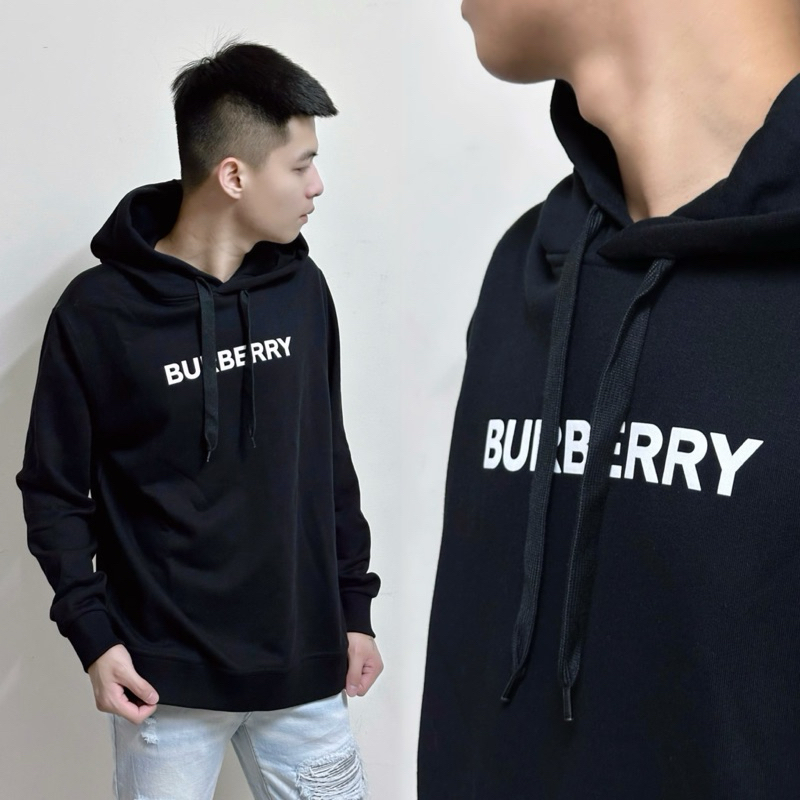 斷碼折扣/附發票] BURBERRY · 經典LOGO連帽衛衣/帽T | 蝦皮購物