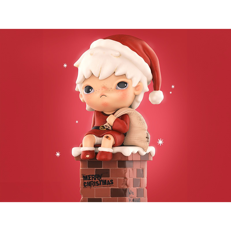 預購PopMart 泡泡瑪特小野耶誕大號聖誕Merry Christmas Mr.Hirono