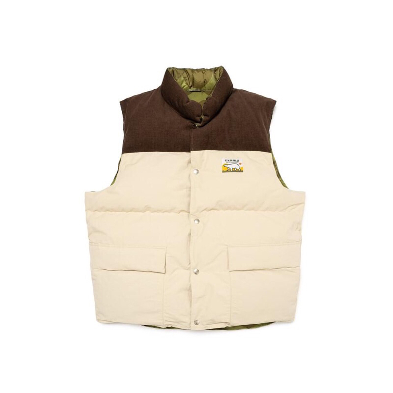 23AW HUMAN MADE REVERSIBLE DOWN VEST 全新正品背心雙面穿| 蝦皮購物