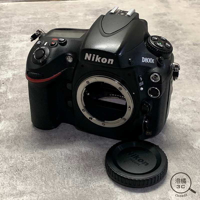 『澄橘』Nikon D800E 機身 Body 二手 快門536xx《相機租借 3C出租》A66361